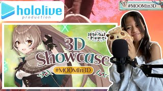 Nanashi Mumei 3D Showcase REACTION #MOOMin3D