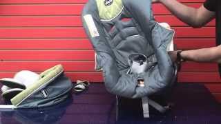 Chicco Keyfit - Cleaning Car Seat (Part 1 Taking Car seat apart)