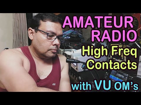 Amateur Radio Hobby | Contacts with Indian Hams on 20meter Band | Icom Ic705