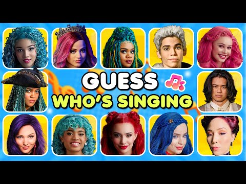 Guess Who's Singing | Descendants: The Rise of Red | Red, Mal, Chloe...