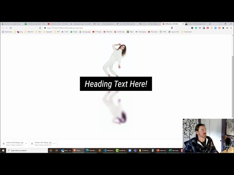 Using CSS to Create an Image Reflection with Blur and Call to Action