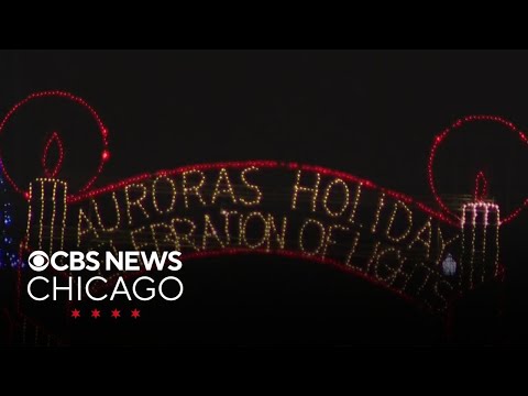 Hundreds turn out for 18th annual Aurora Festival of Lights