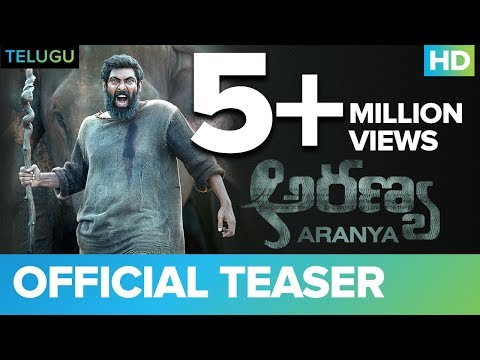 Aranya (Telugu) Official Teaser | Rana Daggubati | Vishnu Vishal | Prabu Solomon | Shriya | Zoya