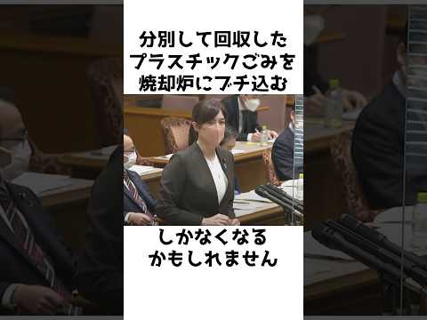 【小野田紀美】本当に意味あるの？〜プラスチックごみの分別について語る〜【小野田紀美議員のエピソード35】