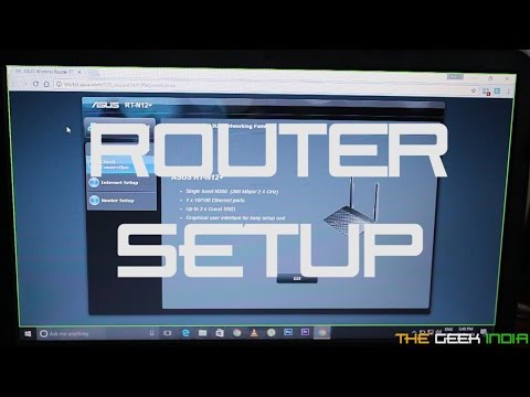 Asus RT-N12+ 3-in-1 WIRELESS-N300 ROUTER SETUP