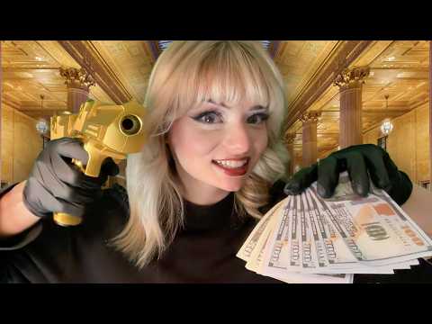 ASMR Bank Robber Holds you Hostage for 100k