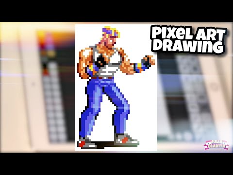 Axel (Streets of Rage) - Pixel Art