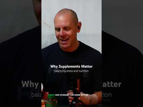 Tech, stress, and poor food quality - why supplements matter for balance. #HealthTips #Balance