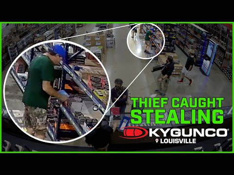 Shoplifter Caught Stealing Ammo