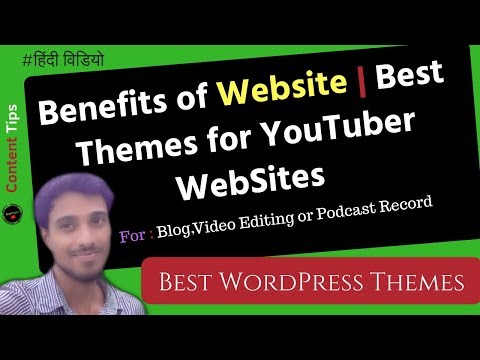 Importantance of websites for YouTuber | Video tube | Best Wordpress Video Theme (2018 - 2019)