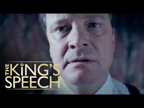 'King George VI Delivers His Speech Declaring War with Germany' Scene | The King's Speech