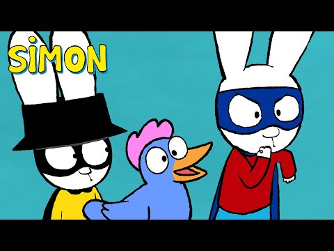 The Big Chicken Chase: Save the Hens! | Simon | Full episodes Compilation 1hr1 S4 | Cartoons Kids