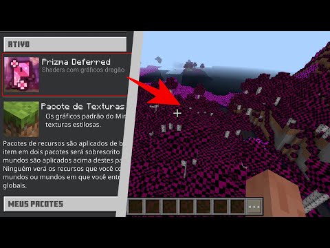 SHADERS NÃO FUNCIONA MINECRAFT BEDROCK COMO RESOLVER