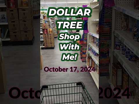 DOLLAR TREE Shop With Me! New Oxford, PA!  Everything was $1.25! October 17, 2024