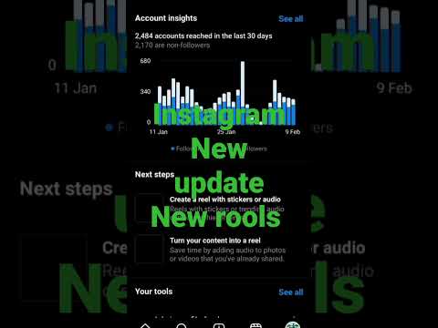 Instagram new update and new new tools chak now #instagram #shorts #viralvideo #trending #follow #fb