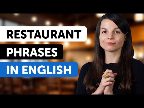 Learn All English Phrases You Need at the Restaurant!