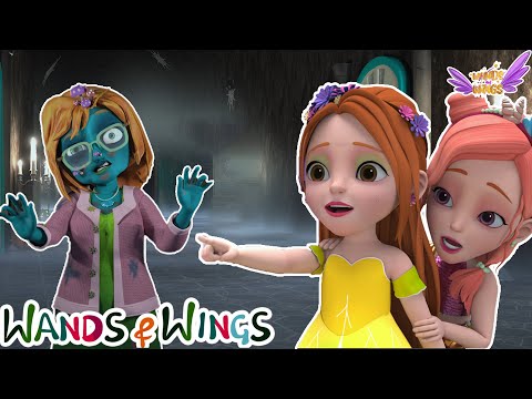 Zombie Teacher | Clumsy Zombie + Princess Lost her Shoe | Princess Song - Princess Tales