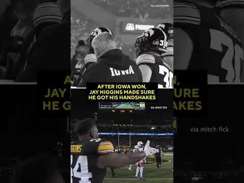 Jay Higgins and the Hawkeyes got the last laugh | Cover 3 College Football #Shorts