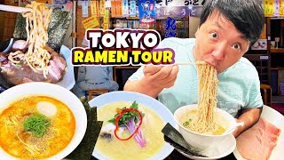 #1 MICHELIN STAR Spicy Japanese Ramen & Best HIDDEN GEM Ramen in Tokyo Japan