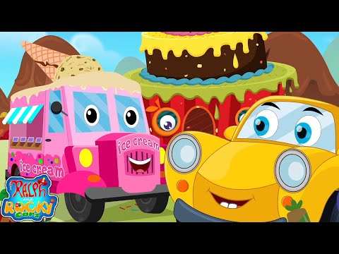 Ice Cream Truck Song | Cars and Trucks | Vehicles Rhymes for Kids | Cartoon Videos for Children