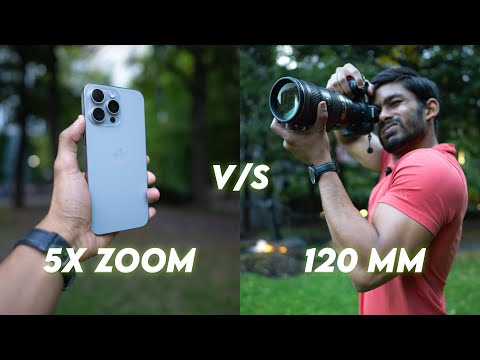 iPhone 15 Pro Max vs 120mm Lens: Zoom Test!