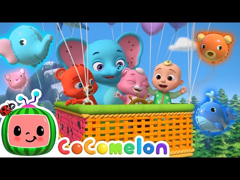 Chasing Boba's Balloon 🎈 + MORE CoComelon JJ's Animal Time | Kids Songs | Animal Songs for Babies