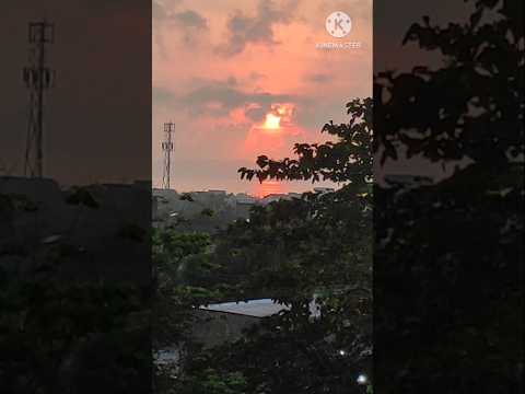 RED SKY #Red #Sky #Sun #@TabacoCity #@ShortVideo