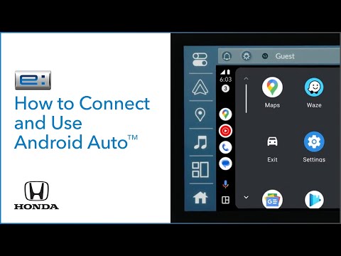 Honda Prologue I How to Connect and Use Android Auto™