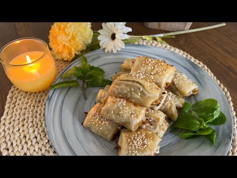 Mini Chicken Bites | Chicken Puff Pastry , Ramadan Special Recipe