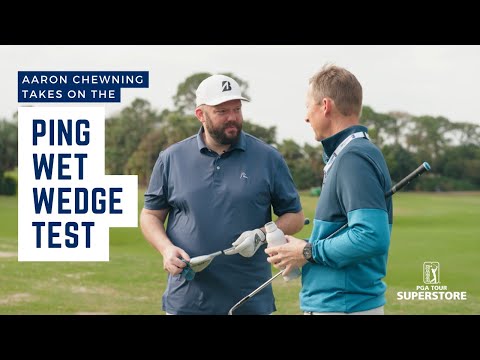 Aaron Chewning Takes On the @PING S159 Wet Wedge Test 💦