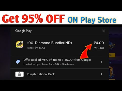 95% Off On Play Store 2024 |How To Get 95% Off In Play Store | 95% Offer Playstore  Free Redeem Code