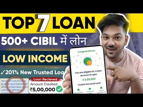 Top 7 Loan App For Bad Cibil Score 2024 | Top 7 Loan App For Self Employed | Loan App Fast Approval