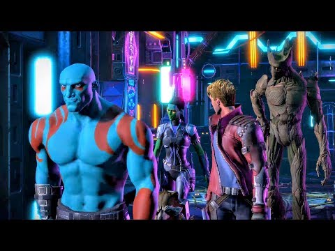 Peter Quill Visits Yondu Udonta in Rajak Neon District (Guardians of the Galaxy | Telltale Games)