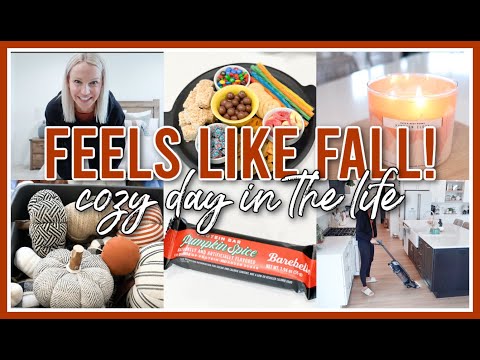 FEELS LIKE FALL! | DAY IN THE LIFE OF A MOM 2024