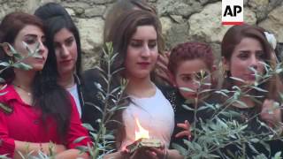 Iraqi Yazidis celebrate religion's new year