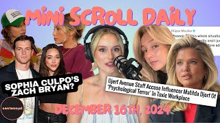 Matilda Djerf bullying allegations, 'Songs I'd Play' TikTok trend + Sophia Culpo vs. Braxton Berrios