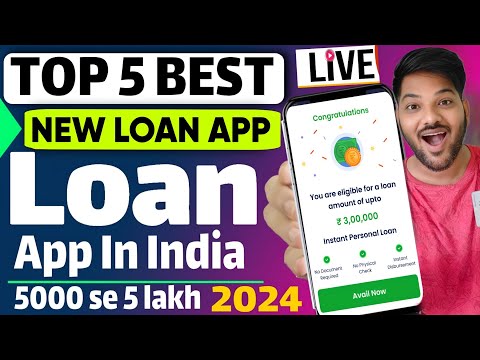 Top 5 best New Instant Loan app in india 2024 | Top 5 Loan App | Best Loan App | 101% new loan apps