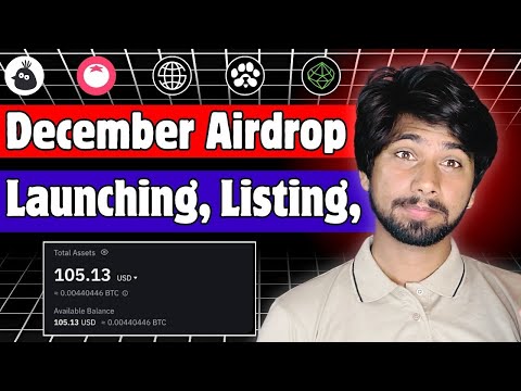 December Crypto Airdrop | Earn Free Crypto, december listing Crypto Airdrop