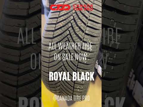 Royal Black in stock - All Weather Tires "all year round use" no need switching tires, money saved!