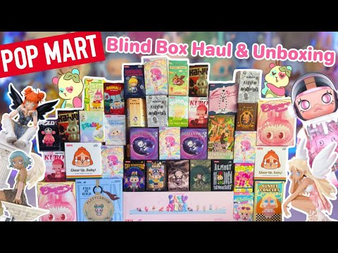 HUGE POPMART HAUL & UNBOXING *♡* I GOT A SECRET FIGURE!!