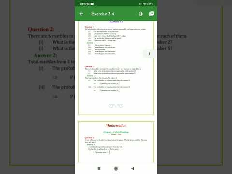 Class 7 Maths Chapter 3 data handling Exercise 3.4 Solution #numericalreasoning #mathlogic