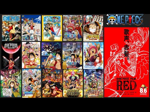 ワンピース映画の興行収入ランキング！売上 ONEPIECE『FILM RED』2022年8月6日に公開決定。