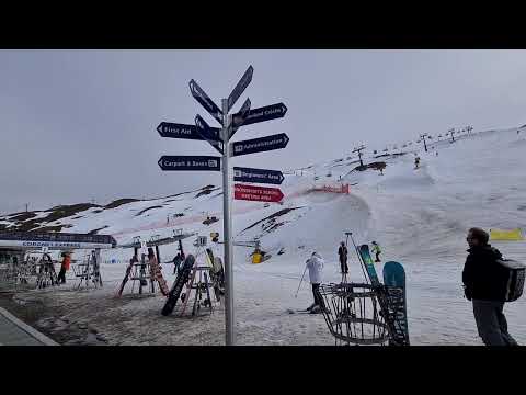 A day at the Coronet Ski Field, Queenstown, New Zealand