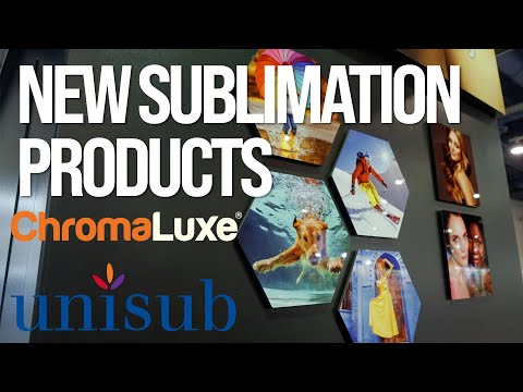 Exclusive Tour at Printing United: Chromaluxe & Unisub’s New Products!