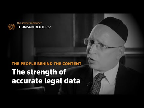 The people behind the content: The strength of accurate legal data