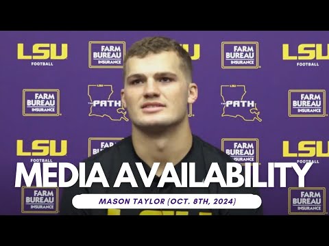 Mason Taylor Media Availability (Oct. 8, 2024)