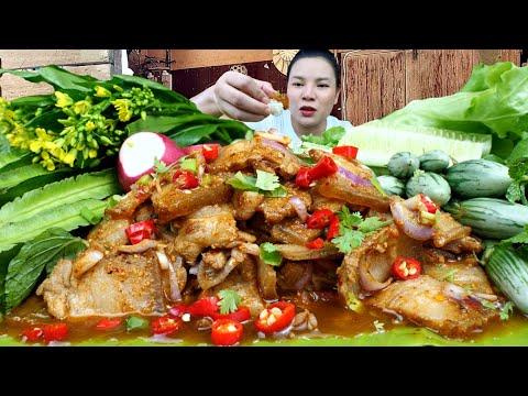 น้ำตกหมูสามชั้นย่าง หอมข้าวคั่วมะนาวข้าวเหนียวฮ้อนๆผักสดเต็มถาด|ส้มซ่าพาเเซ่บ 2 ธันวาคม ค.ศ. 2024