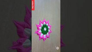 Easy Rangoli #rangoli #trending #relaxingvideo #diwalirangoli #viralrangoli #shorts