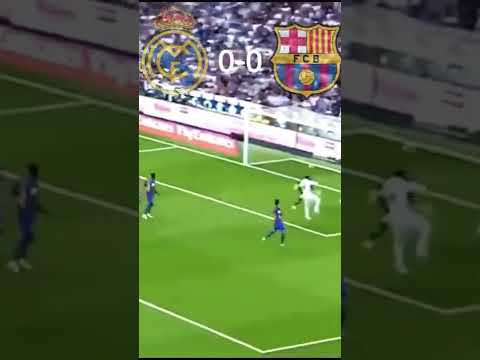 Real Madrid vs Barcelona el clasico Laliga 16/17|#shorts#shortsfeed#football#cr7#messi