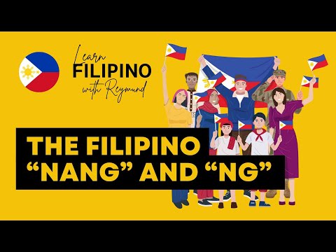 Filipino/Tagalog "NANG" and "NG" | LEARN FILIPINO/TAGALOG #tagalog #filipino #tagalogclass